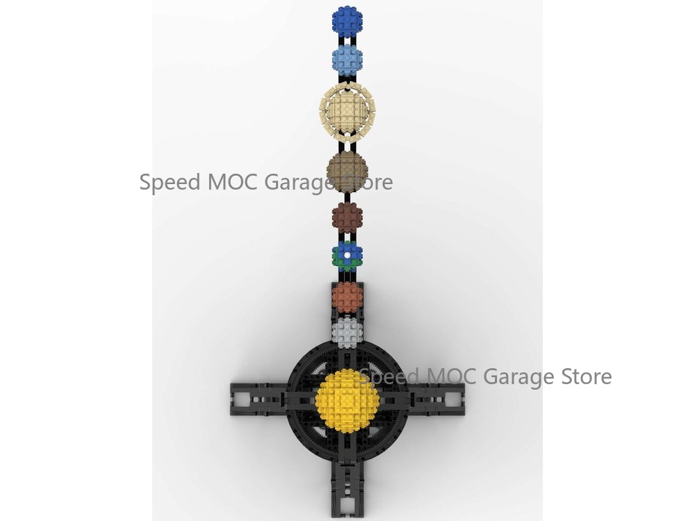 MOC-38774 Mechanical Solar Sys - огляд і ціна Solar System Orrery