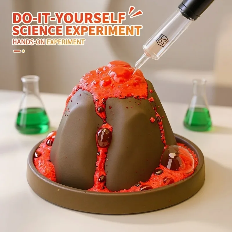 STEM DIY Volcano Science Exper - огляд і ціна Volcano Kit Eruption