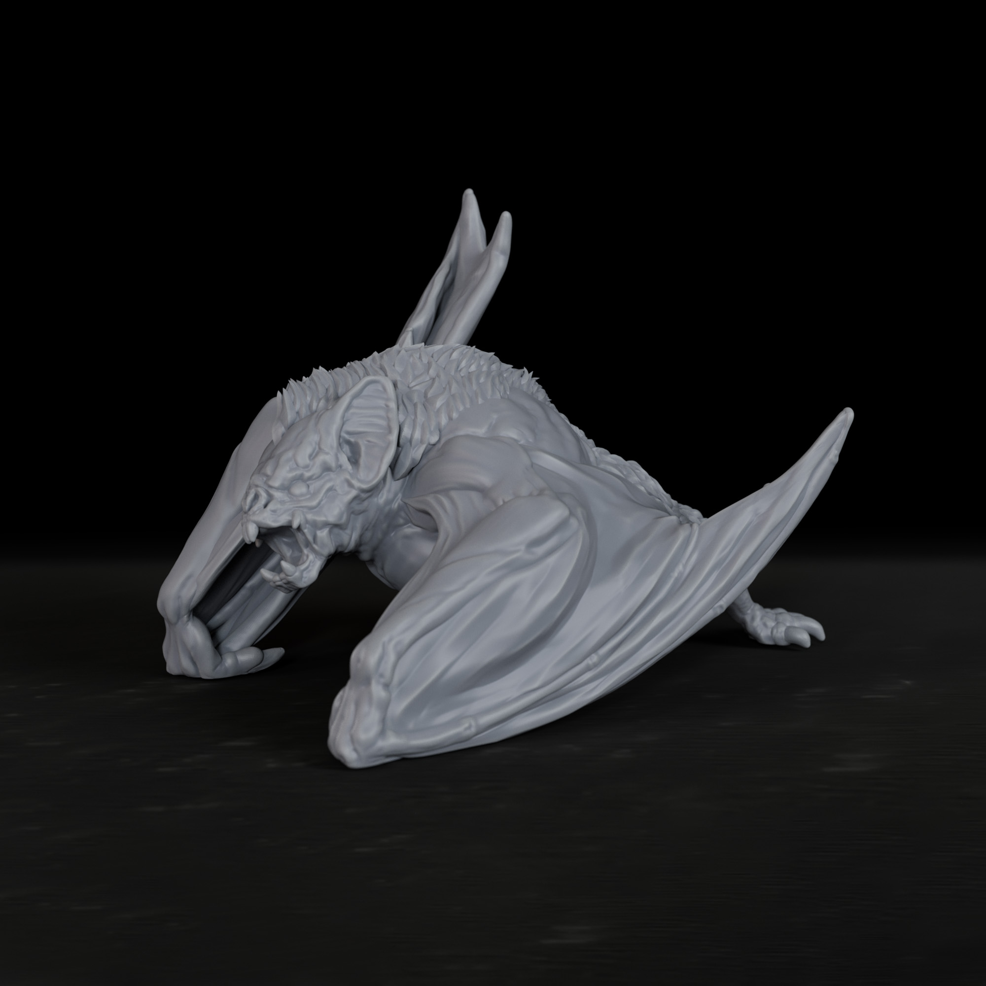 TTRPG Dire Bat Miniature Evil  - огляд і ціна Science Robot