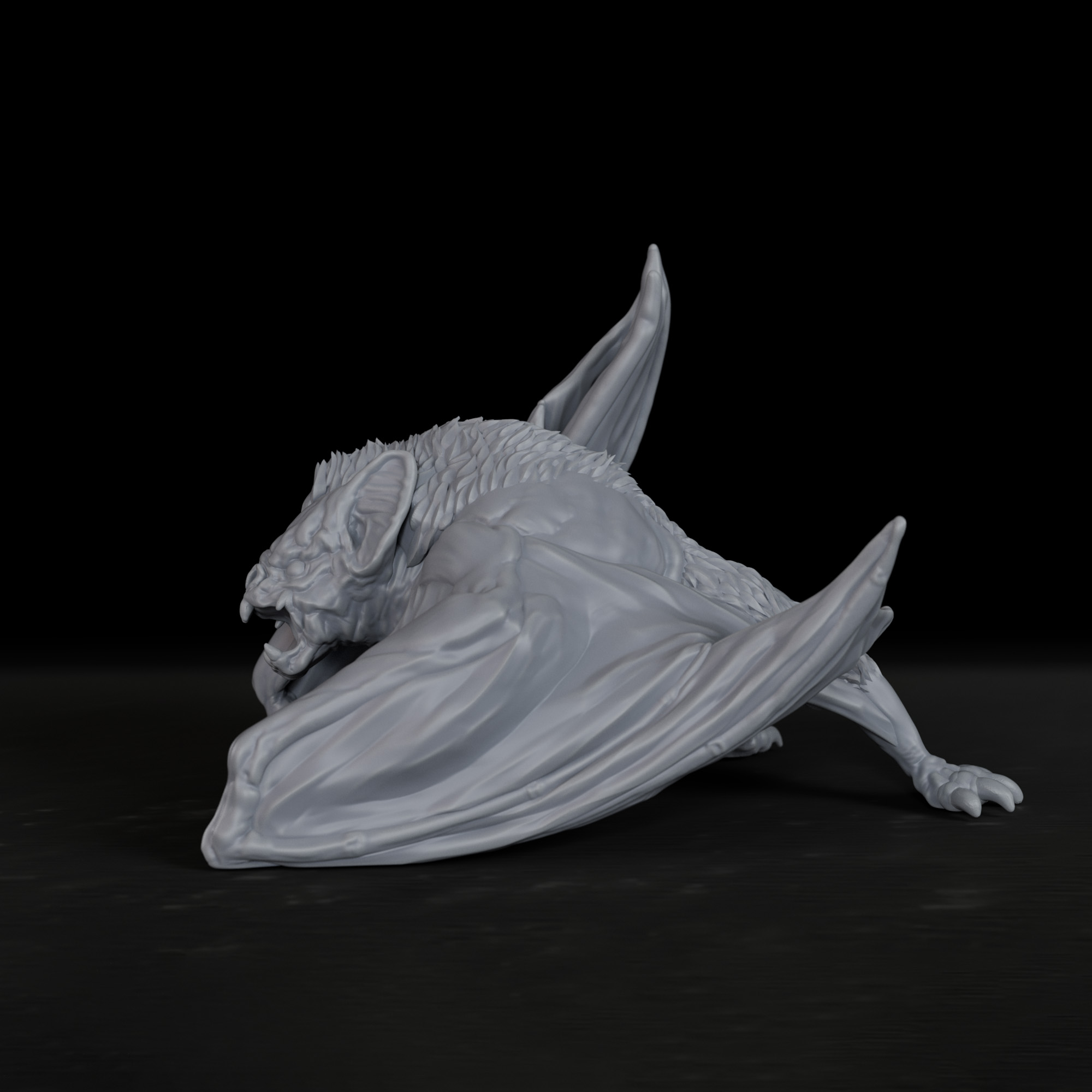 TTRPG Dire Bat Miniature Evil  - огляд і ціна Science Robot