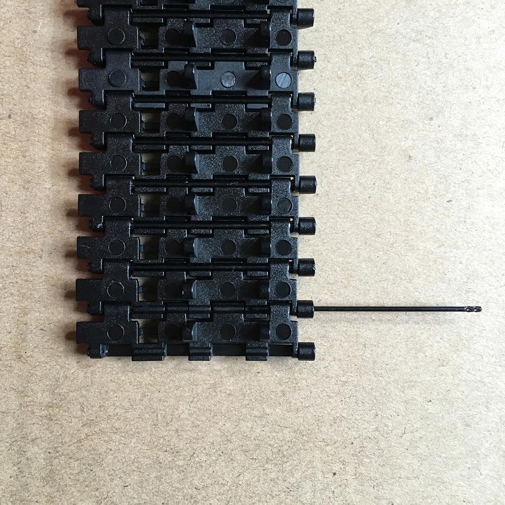 Black Tank Track Chain Plastic - огляд і ціна Science Robot