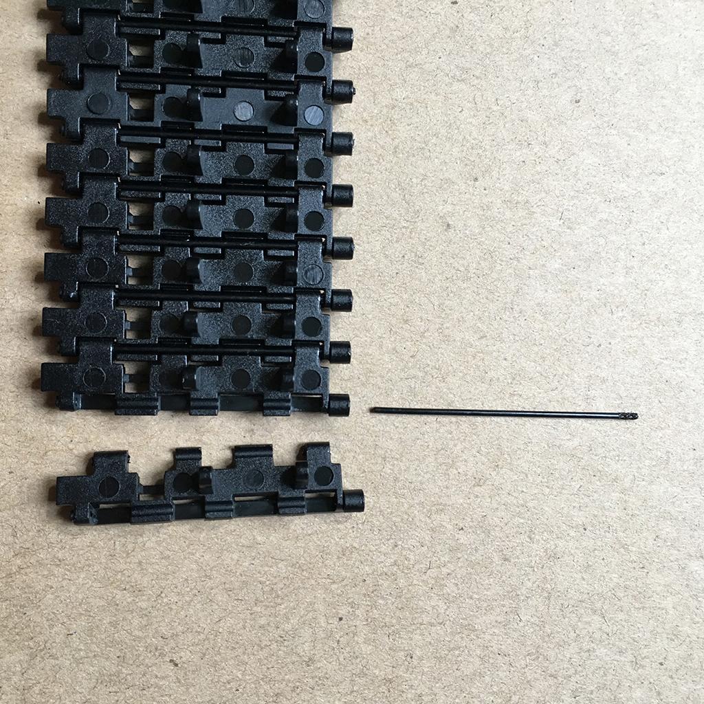 Black Tank Track Chain Plastic - огляд і ціна Science Robot